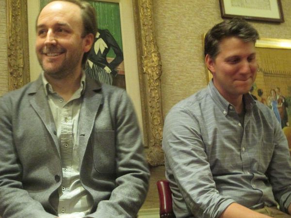 Derek Cianfrance and Jeff Nichols share more than a laugh